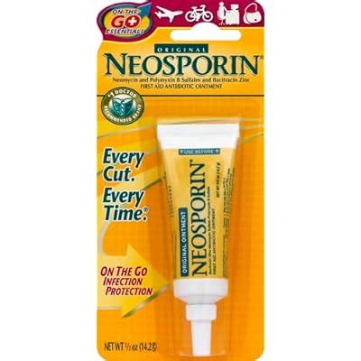 Neosporin Original First Aid Antibiotic Ointment With Bacitracin Zinc