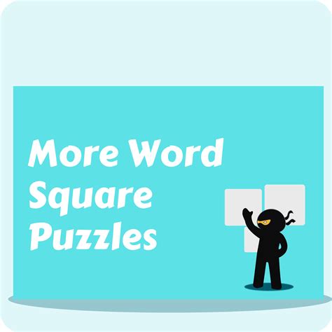 word square puzzles vocabulary ninja