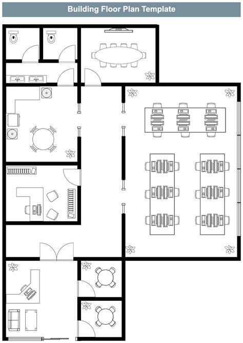 Free Blank Floor Plan Template To Edit Online