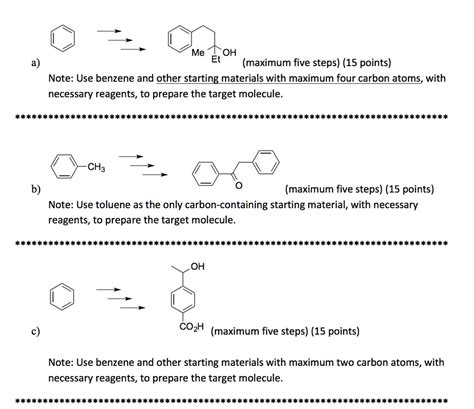 Solved Text Show A Sequence Of Reactions To Complete The Following Transformations Provide