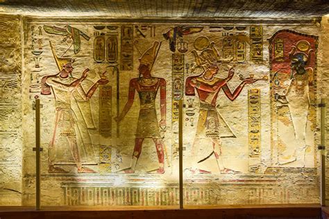 Hieroglyphs on Wall · Free Stock Photo