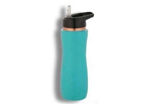 Capacity 1000 ML COPPER BOTTLE SKY BLUE SIPPER At Rs 450 Piece In New