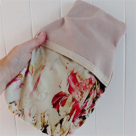 Pink Velvet Mini Hot Water Bottle Delaney Designs