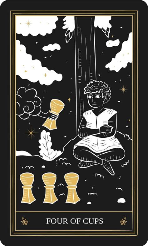cups tarot card meaning reflection  contemplation