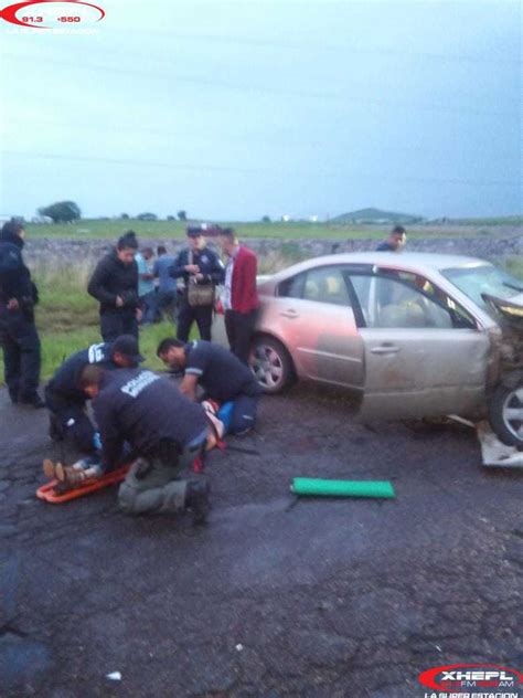 Choque en carr a Anáhuac deja seis heridos