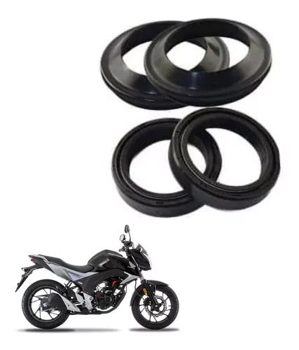 Retenes Suspensi N Cubrepolvo Para Honda Cb Invicta Premi Env O Gratis