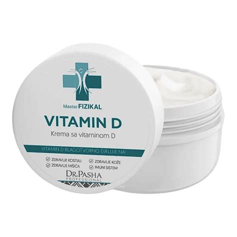 Krema sa vitaminom D 100 ml Dr. Pasha - Pharmacy & BIO