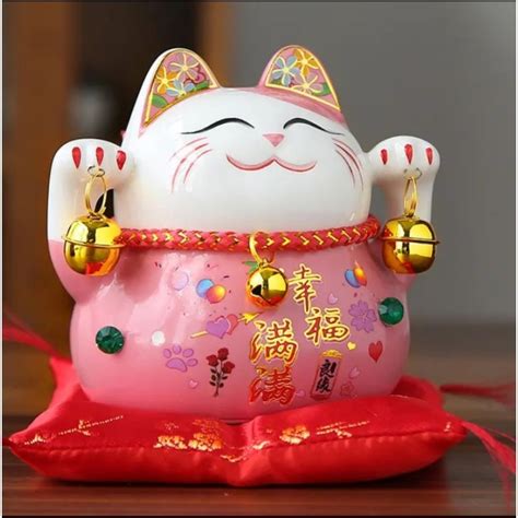 Jual Pajangan Maneki Neko Japan Lucky Cat Patung Kucing Hoki Bawa