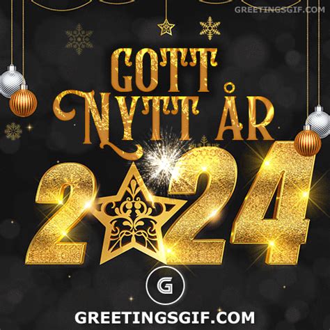 Gott Nytt år 1488 GreetingsGif for Animated Gifs