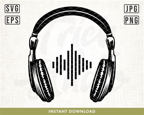 Headphones Svg Files Music Svg Music Headphones Svg Music Beat Svg