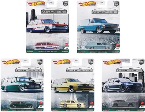 Hot Wheels Premium Set Fast Wagons Env O Gratis