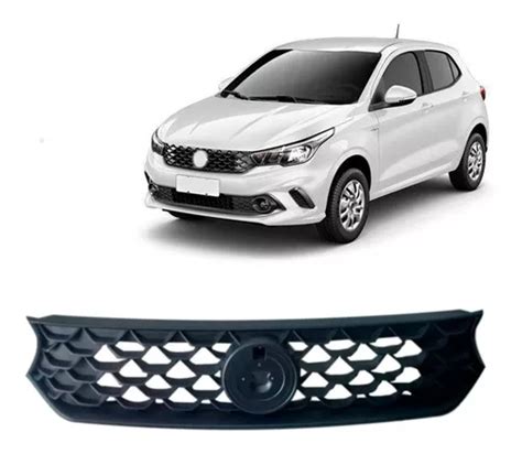 Grade Frontal Superior Fiat Argo 2017 2018 2019 Preto