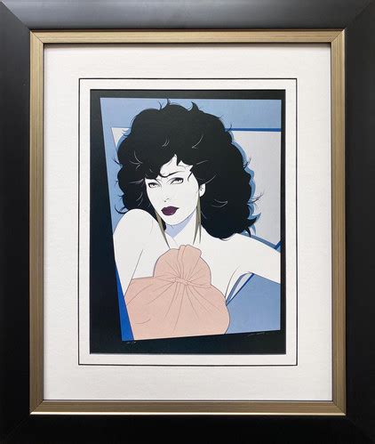 Patrick Nagel Joan Collins NEW CUSTOM FRAMED Art Deco Print Marlin