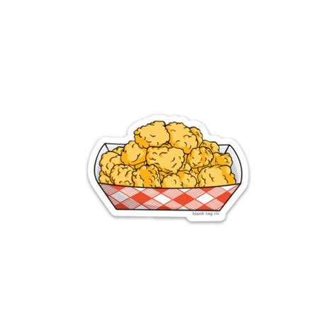 The Tater Tots Sticker Food Stickers Bubble Stickers Iphone Stickers