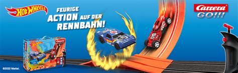 Carrera 20068000 GO Challenge Hot Wheels Race Track Set I Racetracks Licensed Slot Cars