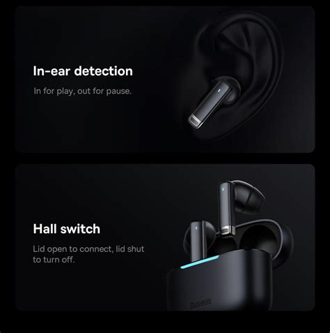 Baseus Online | Baseus True Wireless Earphones Bowie E9 Black