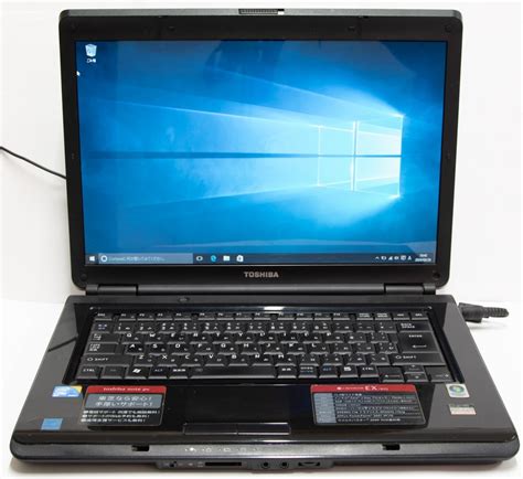 【傷や汚れあり】難あり 東芝 Dynabook Ex62j Win10core2duo24ghz4gbssd120gbdvd