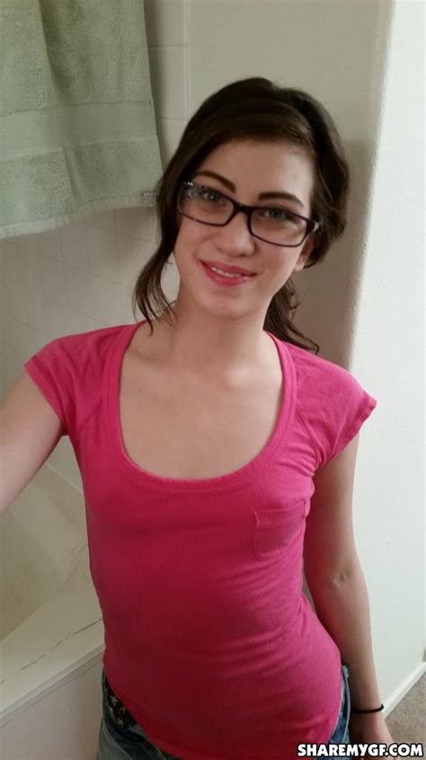 Hot Brunette Coed Takes Selfies Of Her Tiny Tits And Round Ass For You Porn Pictures XXX Photos