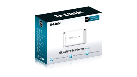 DPE-301GI Gigabit PoE+ Injector | D-Link