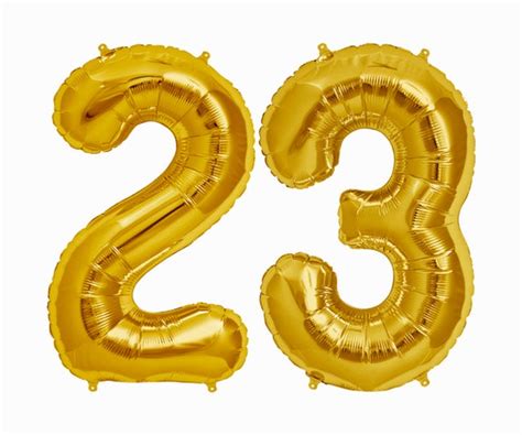 23 Balloons 23rd birthday party decorations jumbo letter | Etsy