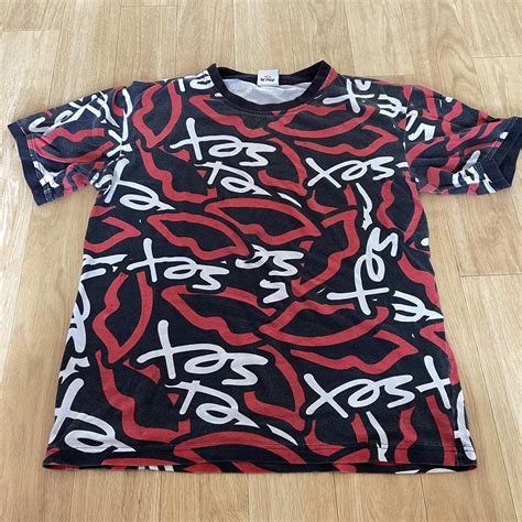 Sex Skateboard T Shirt Graphic Print Worn A Few Depop