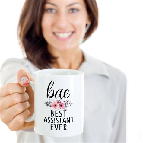 Bae Best Assistant Ever Mug Assistant Appreciation T Etsy