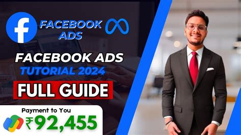 Facebook Ads For Beginners 2024 Tutorial How To Create Facebook Ads Step By Step Youtube