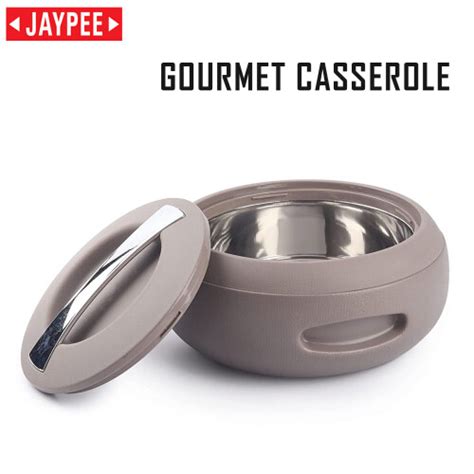 Jaypee Gourmet Hot Pot Food Warmer Thermal Insulated Casserole Serving