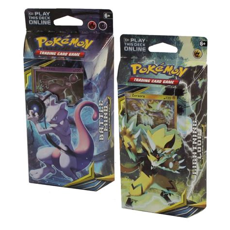 Pokemon Cards Sun And Moon Unbroken Bonds Theme Decks Set Of 2