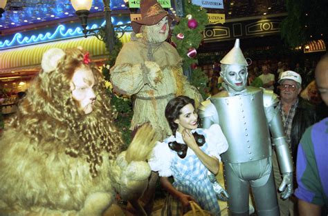 Characters From The Movie The Wizard Of Oz Attended The Grand Opening