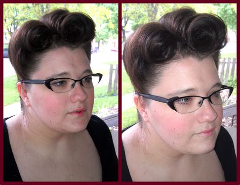 victory rolls hair 5