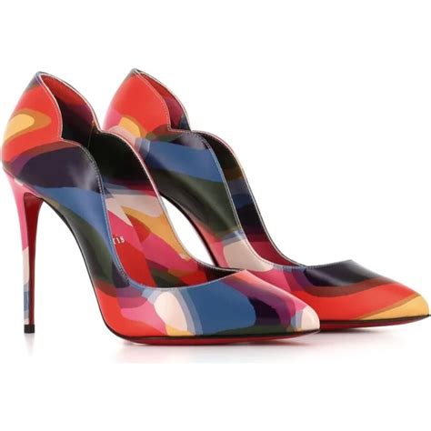 Christian Louboutin Hot Chick Retro Illusion Scal Gem