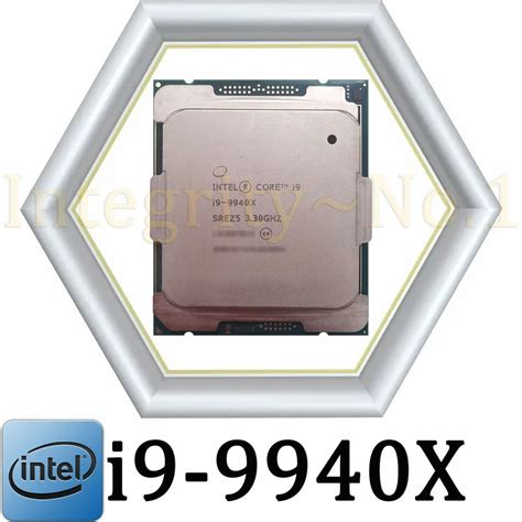 Intel Core i9-9940X SREZ5 3.30GHz 14-Core LGA-2066 X-Series CPU ...