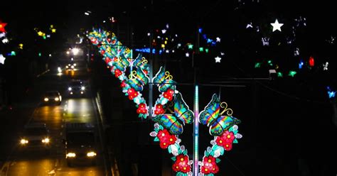 Manificient Colorful Lights Photos Philippine News Agency