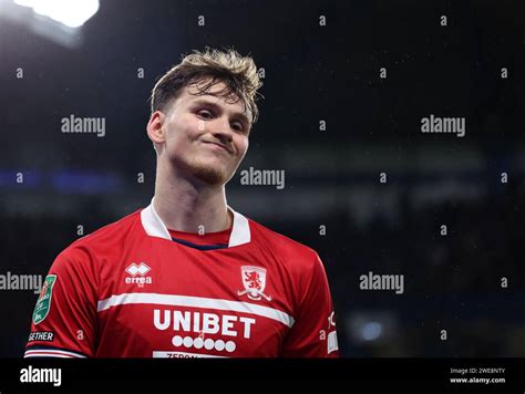 London Uk 23rd Jan 2024 Rav Van Den Berg Of Middlesbrough During