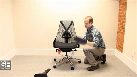 SmartFurniture Herman Miller Sayl Chair Disassembly YouTube