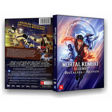 Dvd Mortal Kombat Legends A Batalha Dos Reinos Shopee Brasil