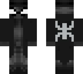 spider man noir | Minecraft Skin