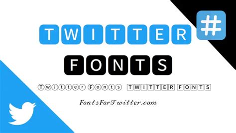 Twitter Text Font - Best Social Media Presence Font