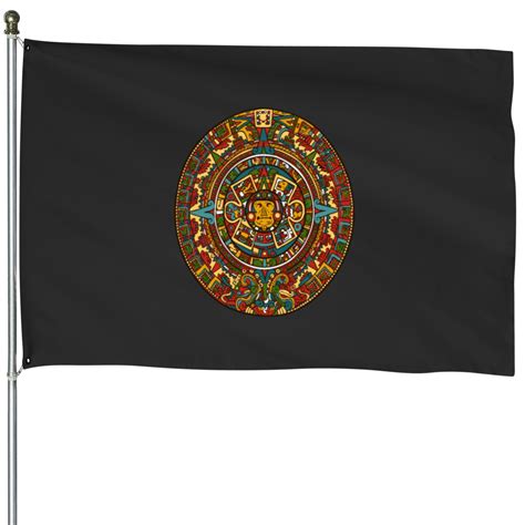 Mayan Symbol House Flags sold by Brian Black | SKU 12846032 | Printerval