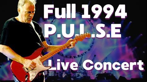 Pink Floyd Pulse Live At Earls Court Backing Track Youtube