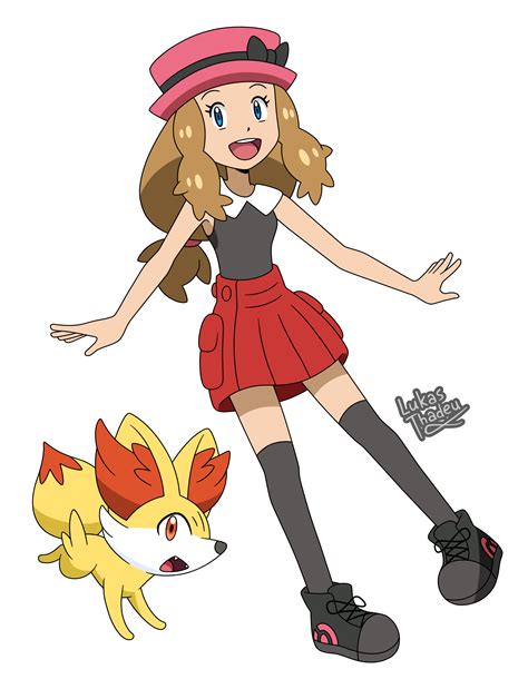 Pokemon Anime Serena Sun And Moon Style By Lukasthadeuart On Deviantart