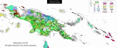 Oceania Cartes Linguistiques Linguistic Maps