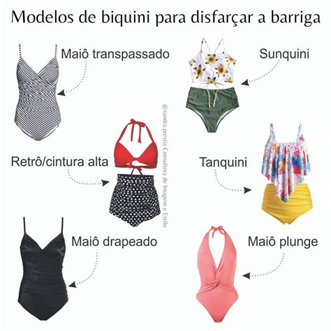 Algumas Ideias De Maio E Biquini Para Quem Quer Disfar Ar A Barriga