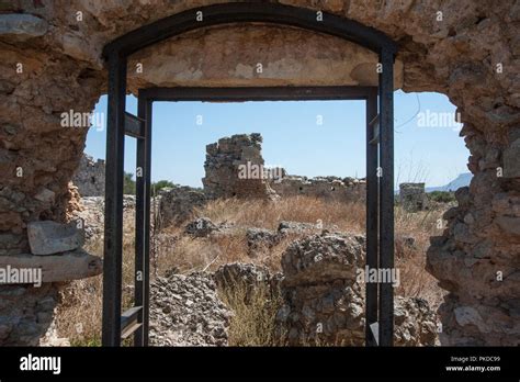Ancient Aptera Stock Photo Alamy