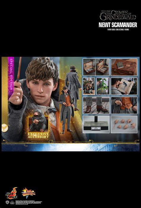 Fantastic Beasts The Crimes Of Grindelwald Newt Scamander Movie Masterpiece Hot Toys