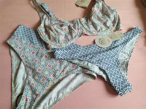 MAILLOT DE BAIN Bikini TRIUMPH 3 pièces Taille 40E Neuf avec étiquette EUR 29 00