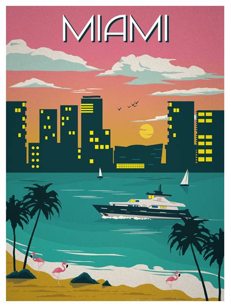 Poster Art Deco Miami at Ella Byatt blog