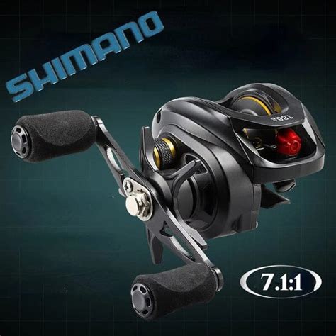 Carretilha Anti Cabeleira Shimano - Carretilha Profissional Shimano 7.1:1 Anti Cabeleira De Pesca Freio Ma