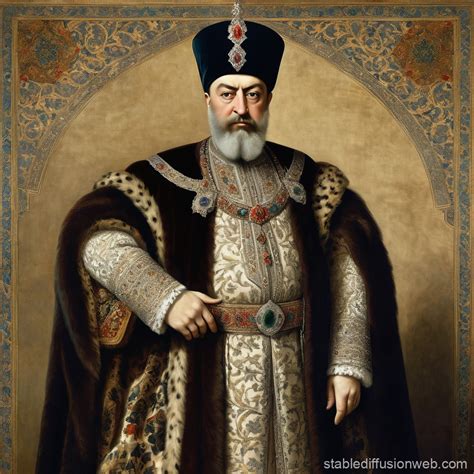 Sultan Mehmed II's Regal Portrait | Stable Diffusion Online